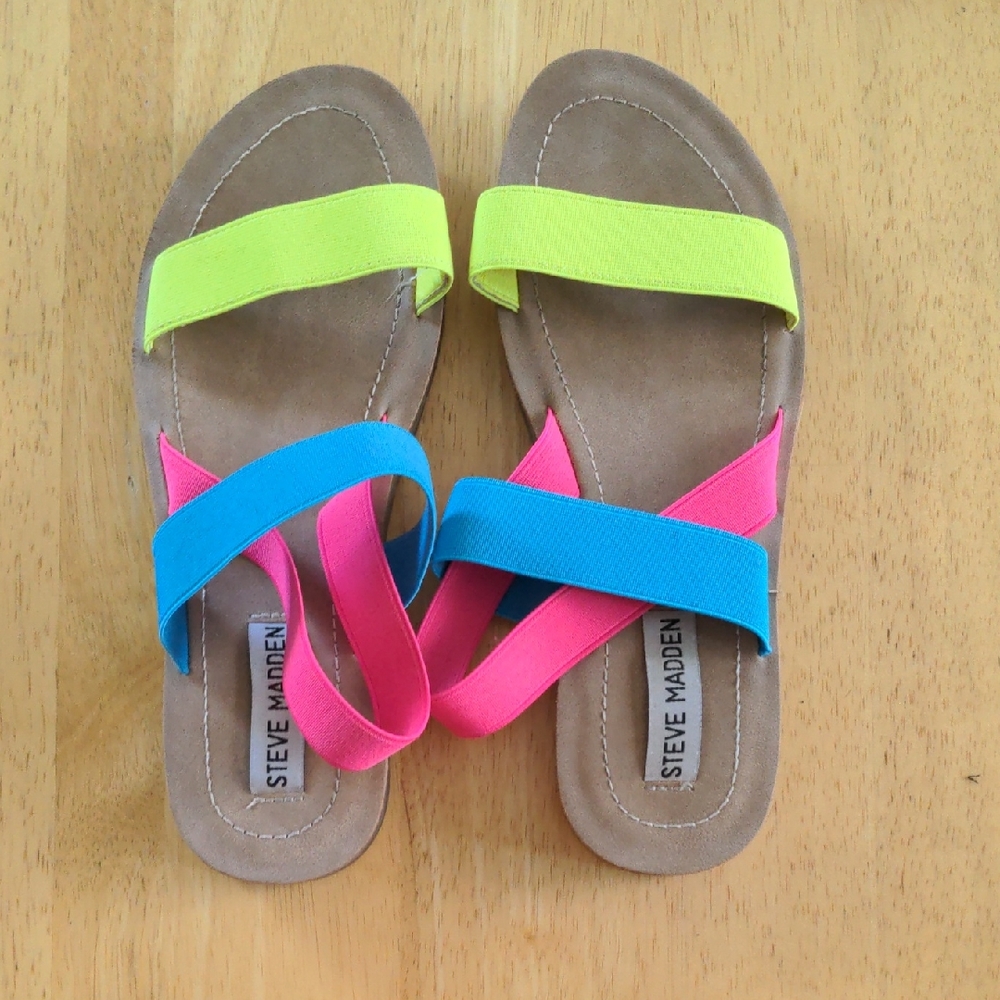 Steve Madden Multicolor Strappy Sandals